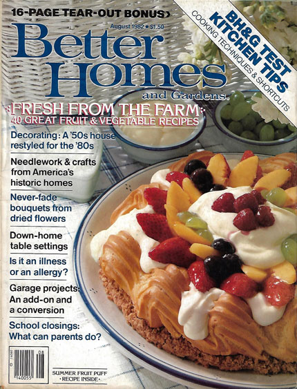 Better Homes & Gardens cover