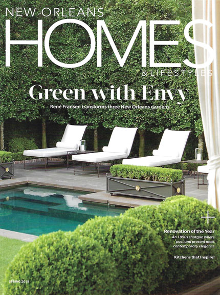 New Orleans Homes magazine cover